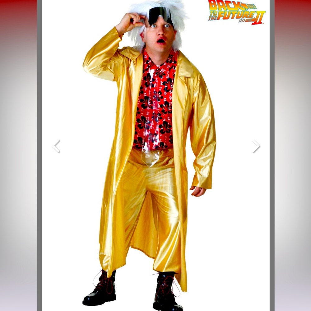 Back to the Future Adult “Doc” costume size XL
